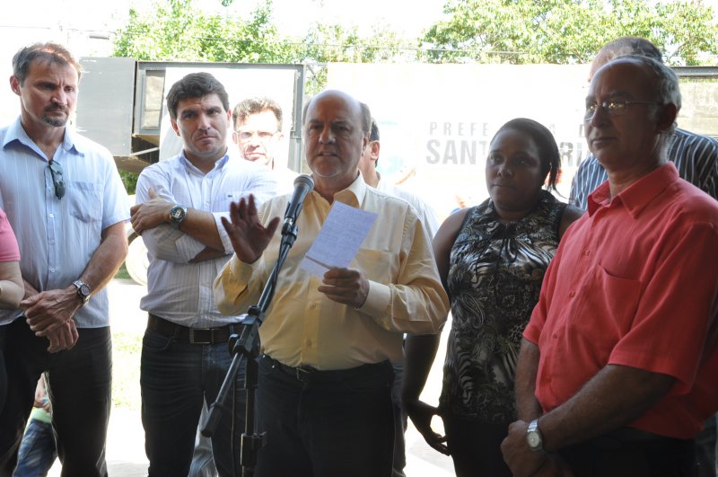 Prefeitura lança programa de saneamento básico/ Foto: João Alves Prefeitura lança programa de saneamento básico/ Foto: João Alves