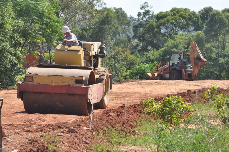 Área da Vila Lorenzi está sendo terraplanada / Foto: João Alves