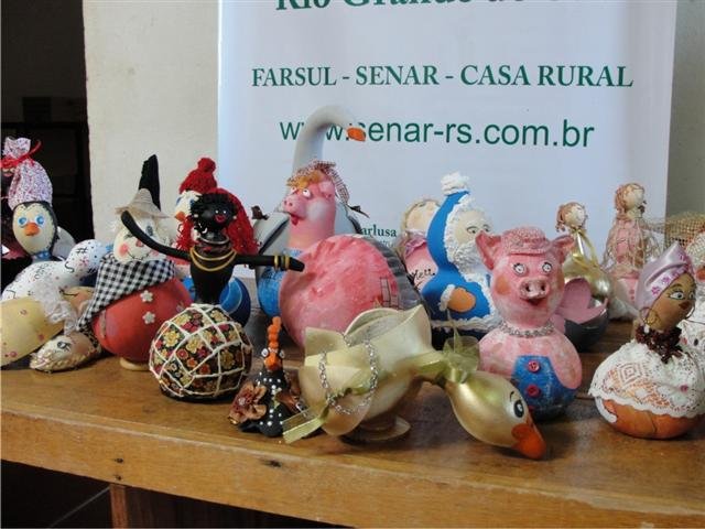 Curso de Artesanato em Porongo/ Foto: Divulgação