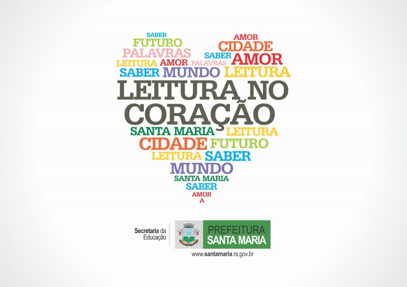 Logomarca que irá marcar o lançamento do Projeto "Leitura no Coração" Logomarca que irá marcar o lançamento do Projeto "Leitura no Coração"