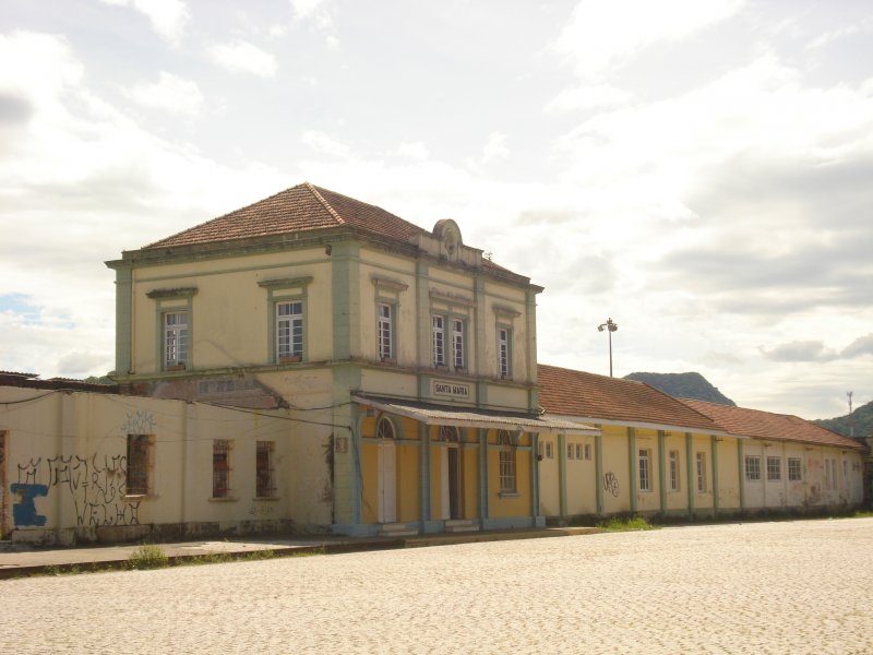 Edificação da Gare da Viação Férrea já foi incluída na listagem do IPHAN do Patrimônio Cultural Ferroviário brasileiro.