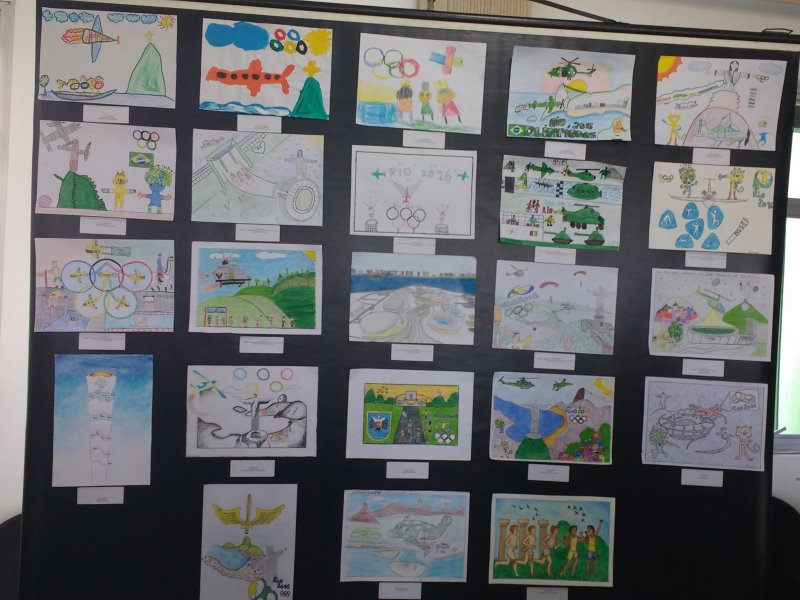 Alunos de escolas do município são premiados no XII Concurso de Desenho da Base Aérea de Santa Maria