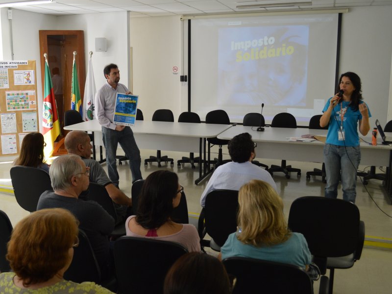 Prefeitura explicou passo a passo como destinar o imposto e incentivou a captação (Foto: João Alves)