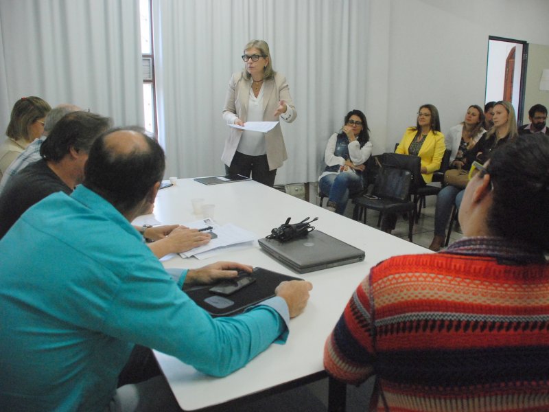 Secretária adjunta de Saúde de Santa Maria, Liliane Mello Duarte, participou do encontro e protocolou demandas junto à 4ª CRS (Foto: João Vilnei)
