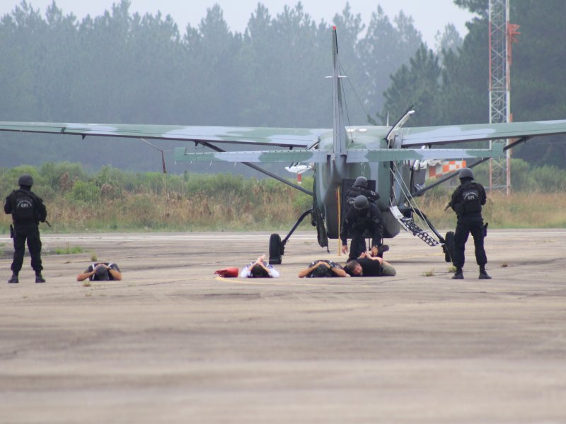 Exercícios simulados servem para  planejar, executar e avaliar a aplicação de medidas de segurança (Foto: Deise Fachin)