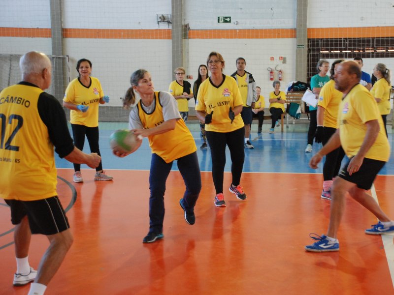Centro Desportivo Municipal recebe os participantes da modalidade há um ano (Foto: João Vilnei)
