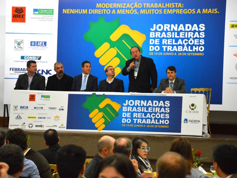 Vice-prefeito Sergio Cechin participou do evento que acontece, até setembro, em todo país (Foto: João Vilnei).
