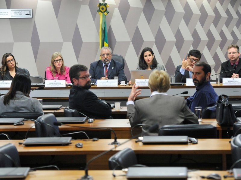 Audiência pública ocorreu na manhã desta quinta-feira (Foto: Divulgação/ Senado Federal)