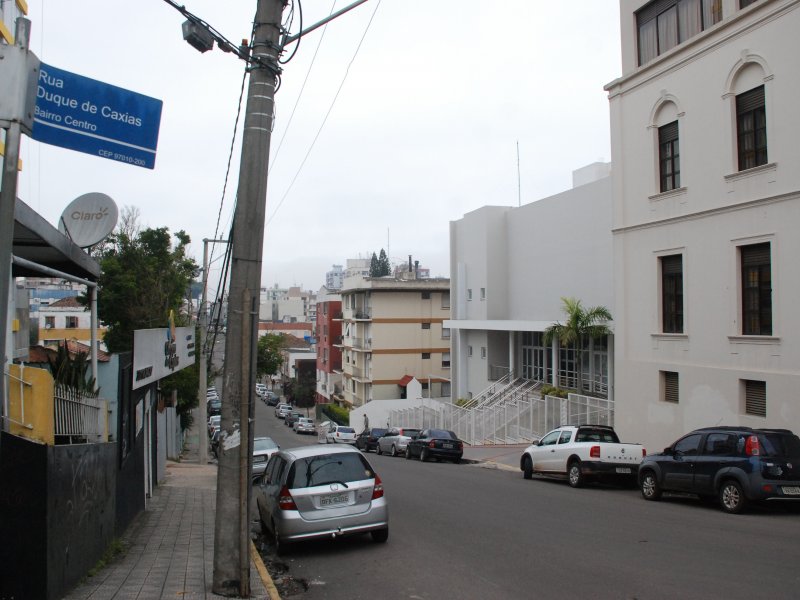 Trânsito estará interrompido, na Duque de Caxias, no trecho entre Silva Jardim e a Rua dos Andradas (Foto: João Vilnei)