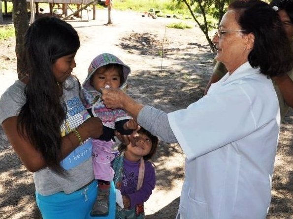 Aldeias indígenas recebem a Unidade Móvel de Saúde com regularidade (Foto: Arquivo)