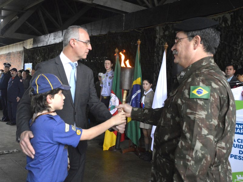 Solenidade ocorreu na manhã deste sábado, no Centro Desportivo Municipal (Foto: João Vilnei)