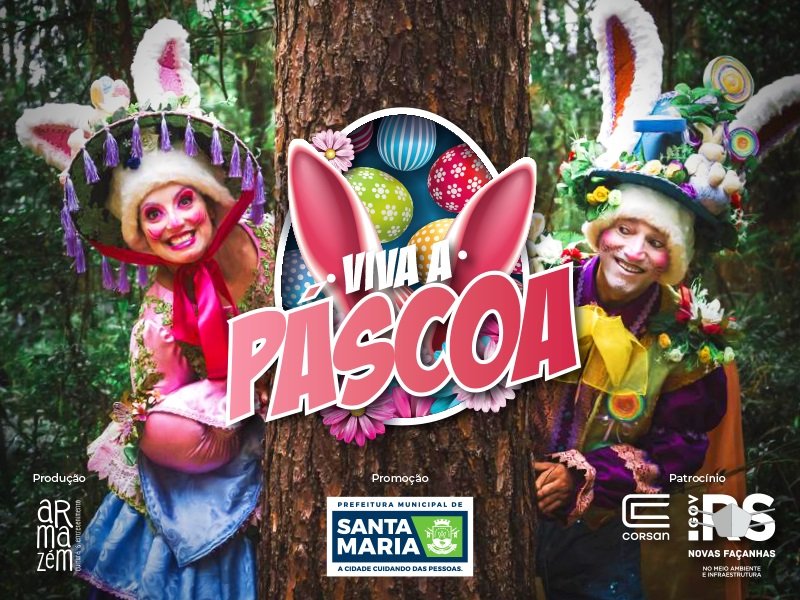 Viva a Páscoa 2021 começa nesta quinta-feira (1º) com mensagem de renovação e esperança para Santa Maria