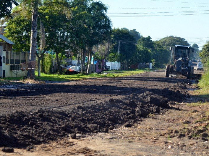 Foto: João Vilnei (Mtb: 18.086) - Rua João Lino Pretto, Bairro Pinheiro Machado