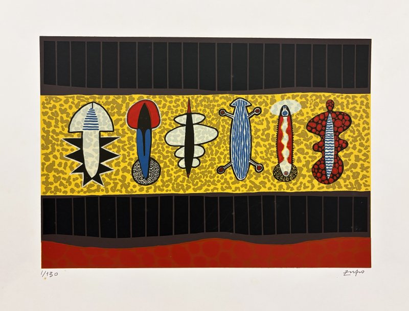 Zupo, Sem Título. Serigrafia, 2002.